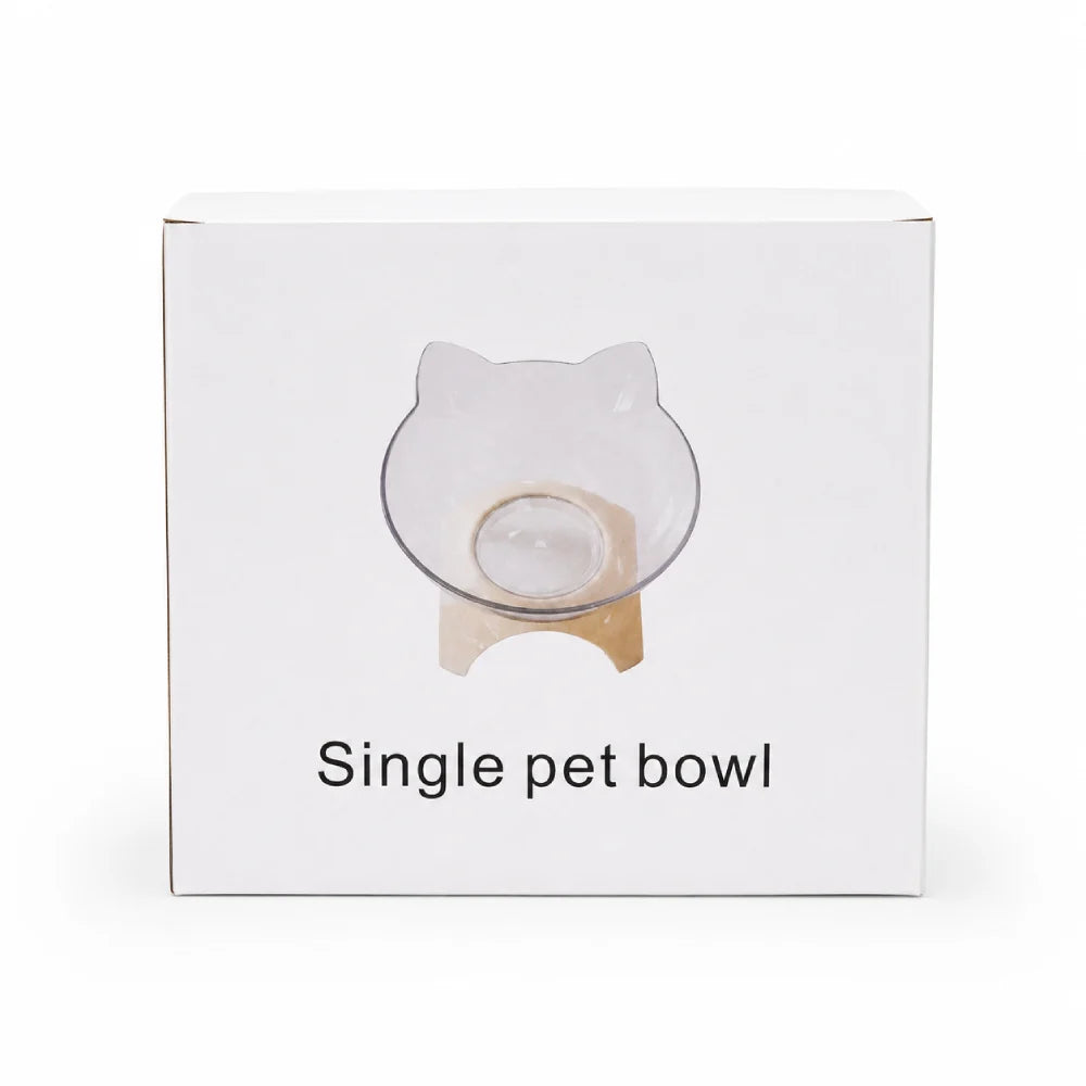 Caja de empaque del comedero inclinado individual para gatos y perros pequeños Norpets