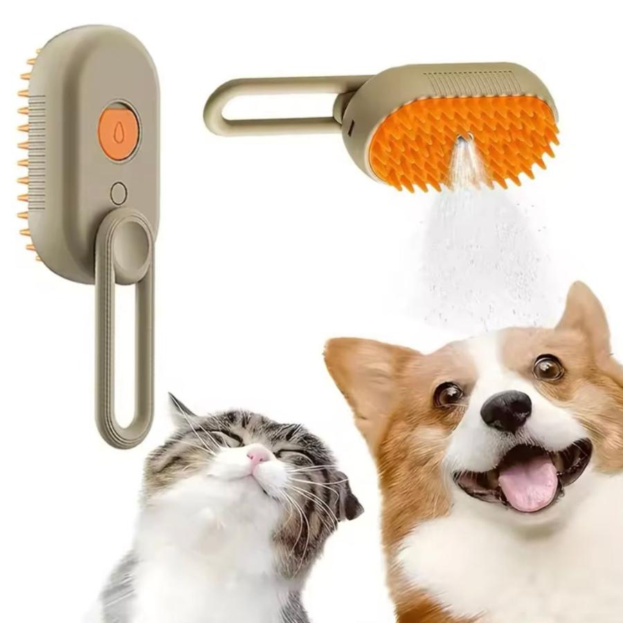 Cepillo de Vapor Eléctrico 3 en 1 para Mascotas | Norpets Chile