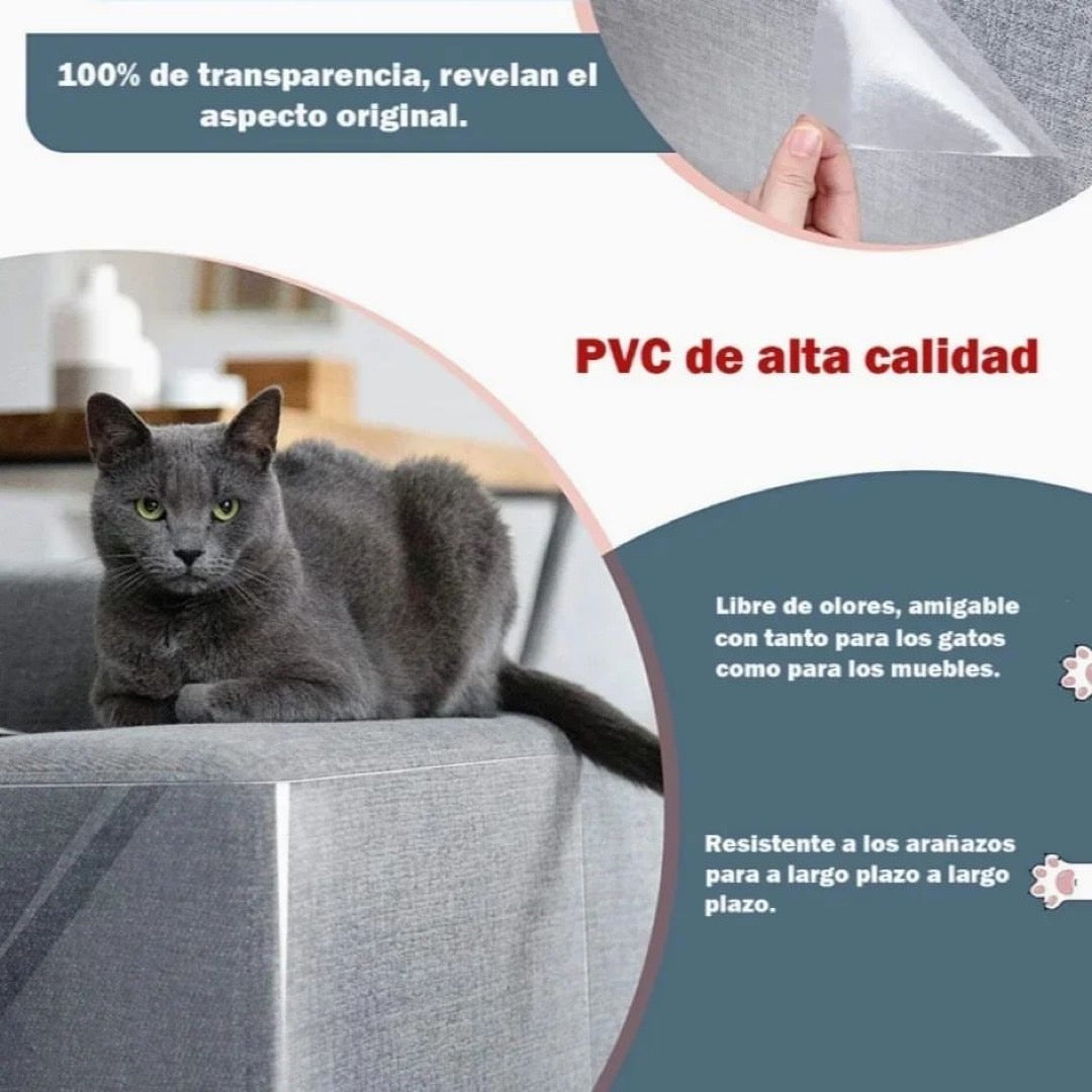 Protector de sofá y rasguñador para gatos