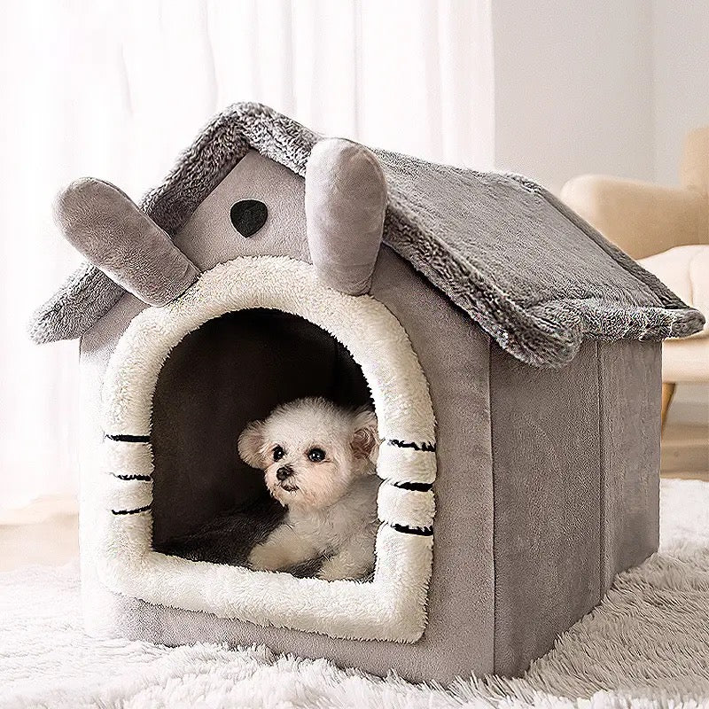 Cama casa para mascotas