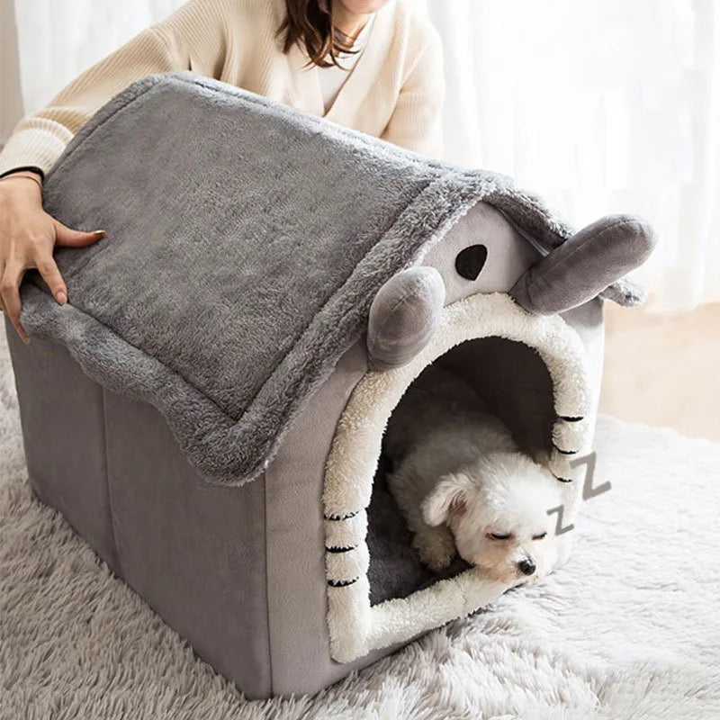 Cama casa para mascotas