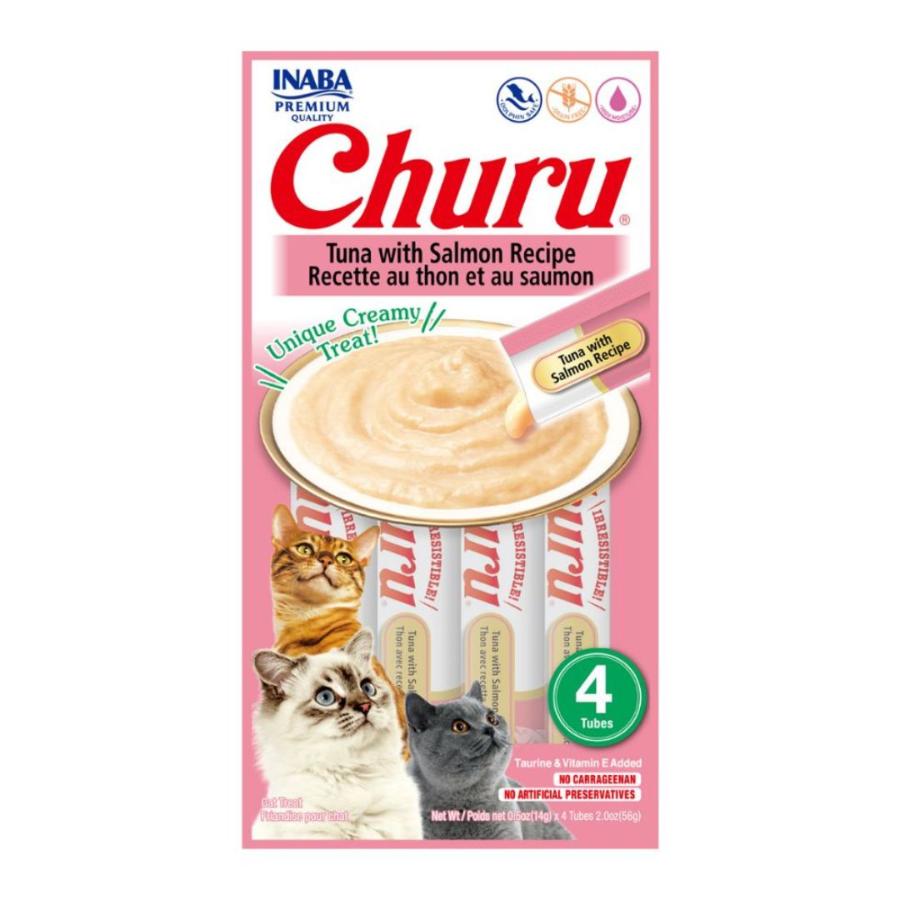 Churu Para Gatos Sabor Atún con Salmón 56 Gr