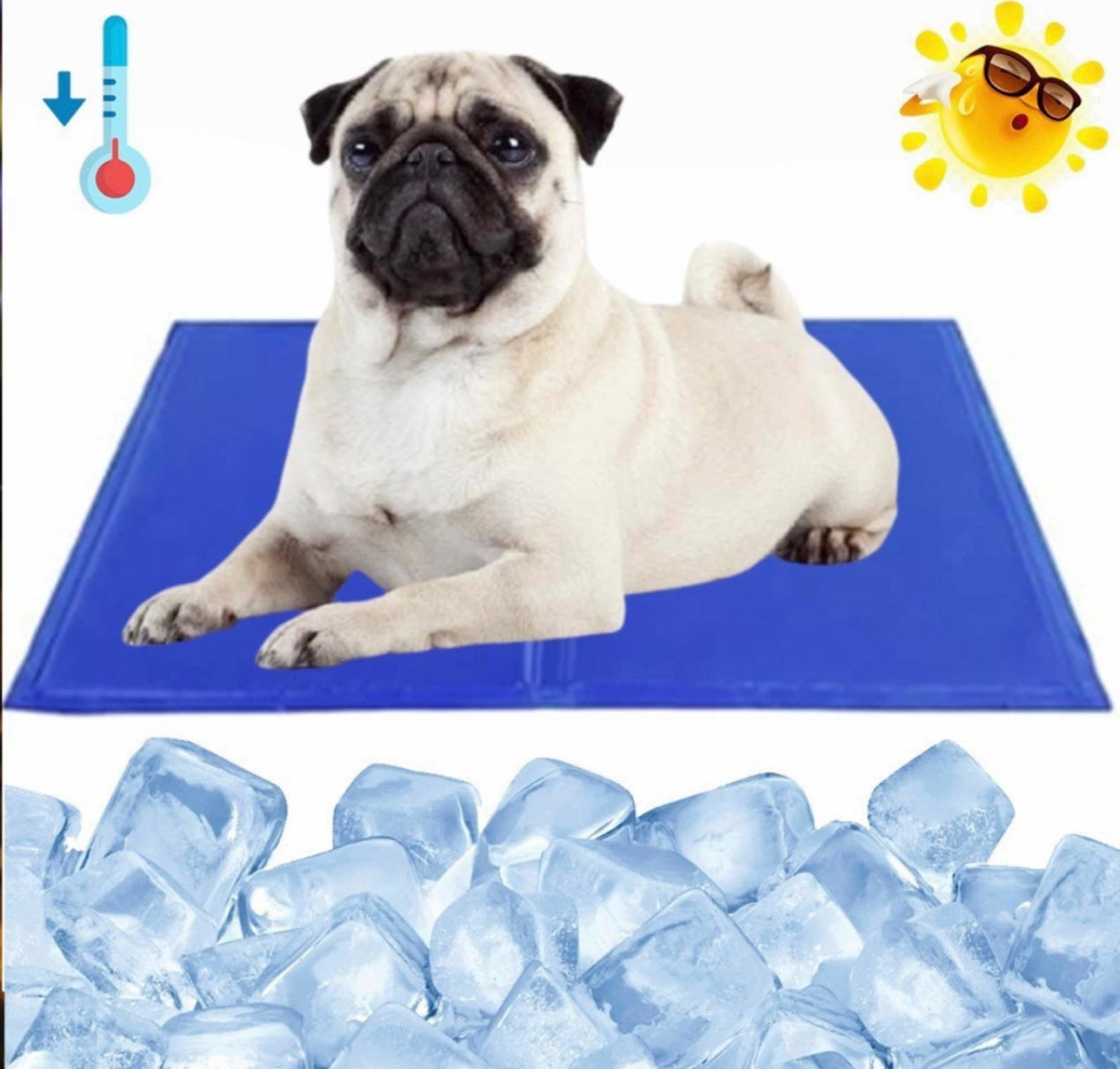 Mantas de gel frio para online perros