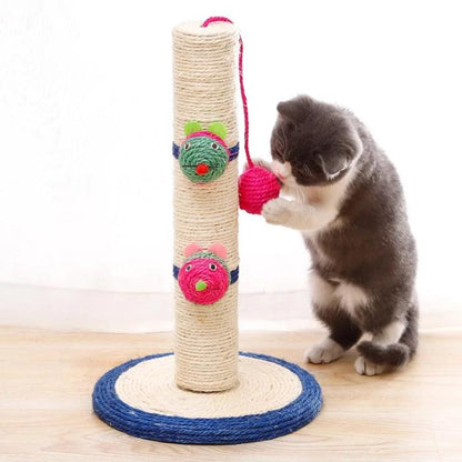 Rascador de sisal vertical- rascador de arpillera