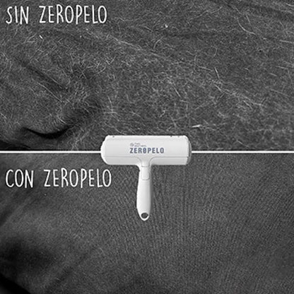 ZeroPelo removedor de pelos para perros y gatos con depósito para retirar los pelos